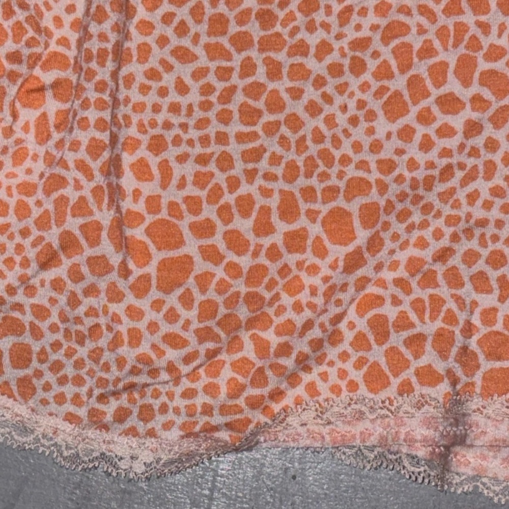 Victoria's Secret VTG Y2K animal print Babydoll Lace trim mini slip dress SZ.S - Picture 7 of 9